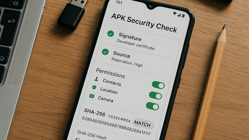 APK-файлы и безопасность Android: что важно проверять перед установкой приложения